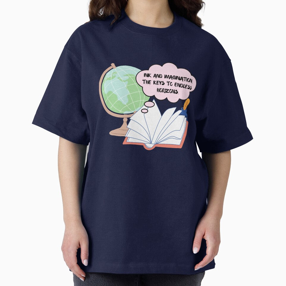 Ink and imagination, the keys to endless horizons by ioankoll213 T-Shirts, Hoodie, Sweatshirt | BlankRebels.com (Image 2)