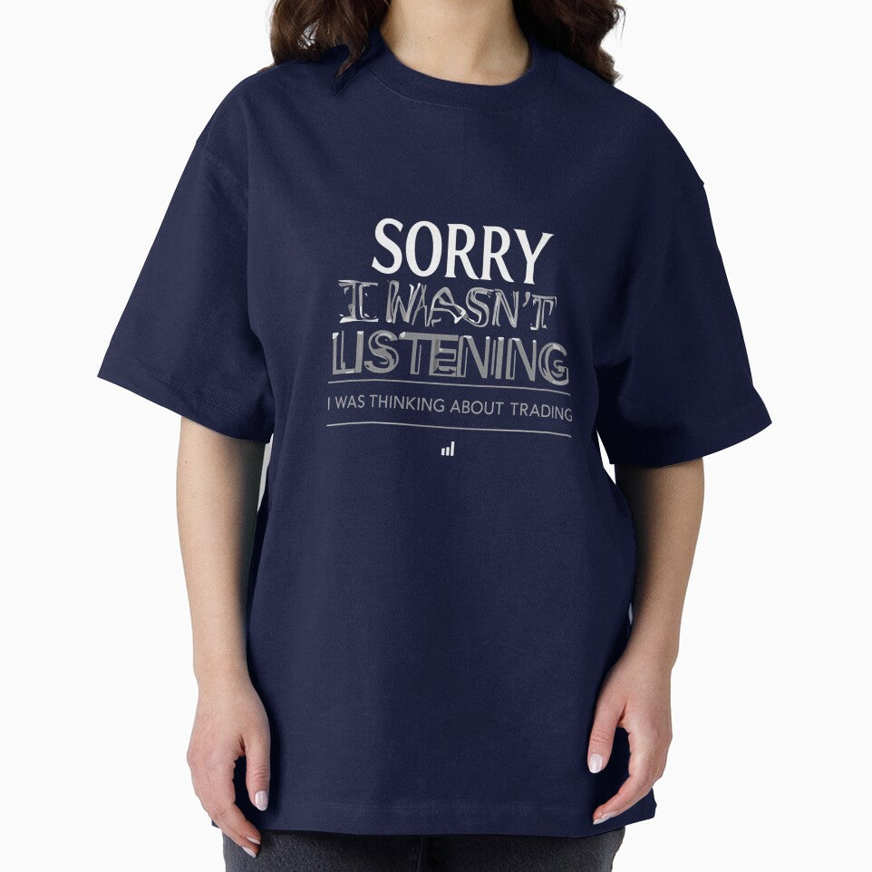Sorry I Wasn't Listening I Was Thinking About Trading T-Shirt, Day Trader Meme Tee, Stock Market Humor Shirt,... (Image 2)