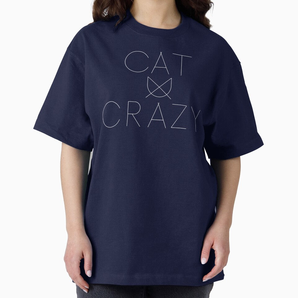 Cat Crazy Geometric Text Pentagram by emDesign123 T-Shirts, Hoodie, Sweatshirt | BlankRebels.com (Image 2)