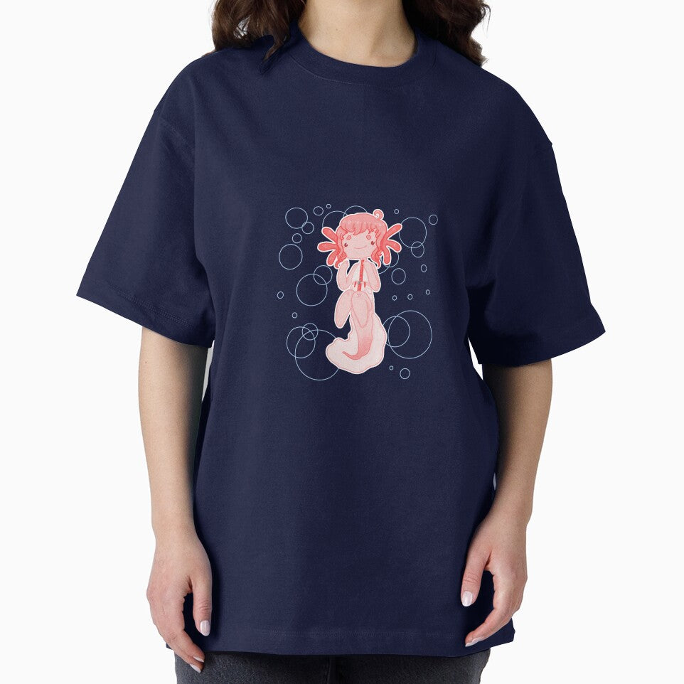 Cute Chibi Axolotl Girl by SydneyMaeBee T-Shirts, Hoodie, Sweatshirt | BlankRebels.com (Image 2)