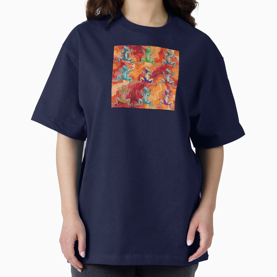 Bearded Dragon Pattern - Pop Art by HausKatz T-Shirts, Hoodie, Sweatshirt | BlankRebels.com (Image 2)