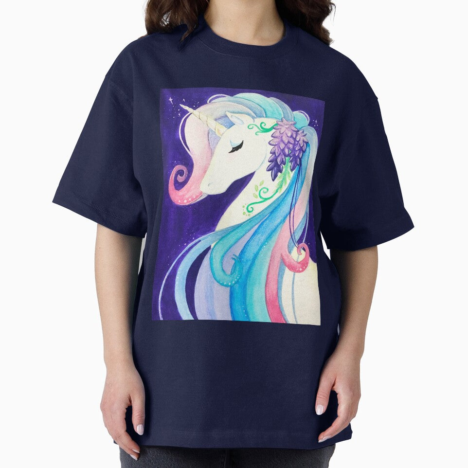 Wisteria Unicorn by Lady-Lilac T-Shirts, Hoodie, Sweatshirt | BlankRebels.com (Image 2)