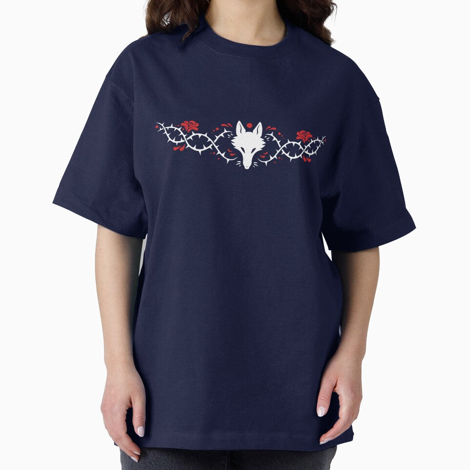 Wolf and Thorns (white) by Zelaphas T-Shirts, Hoodie, Sweatshirt | BlankRebels.com (Image 2)