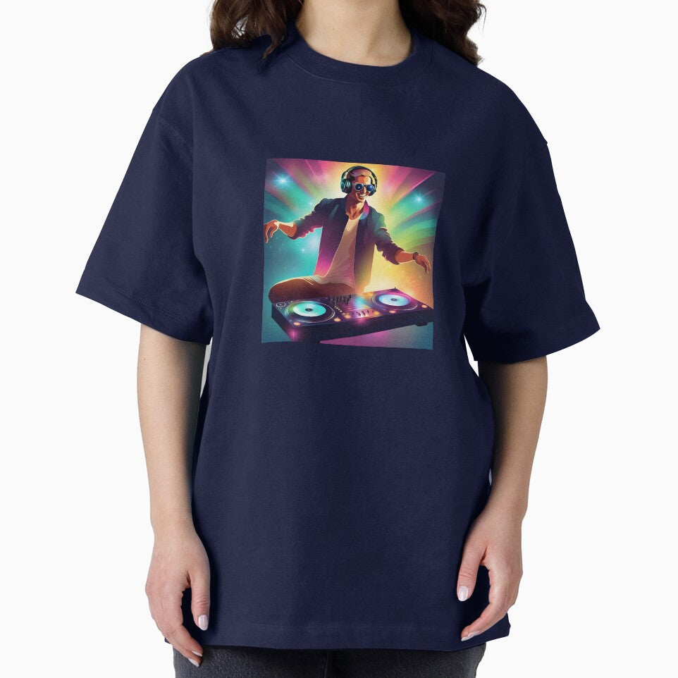 Guy DJ with Turntables by Alimick T-Shirts, Hoodie, Sweatshirt | BlankRebels.com (Image 2)