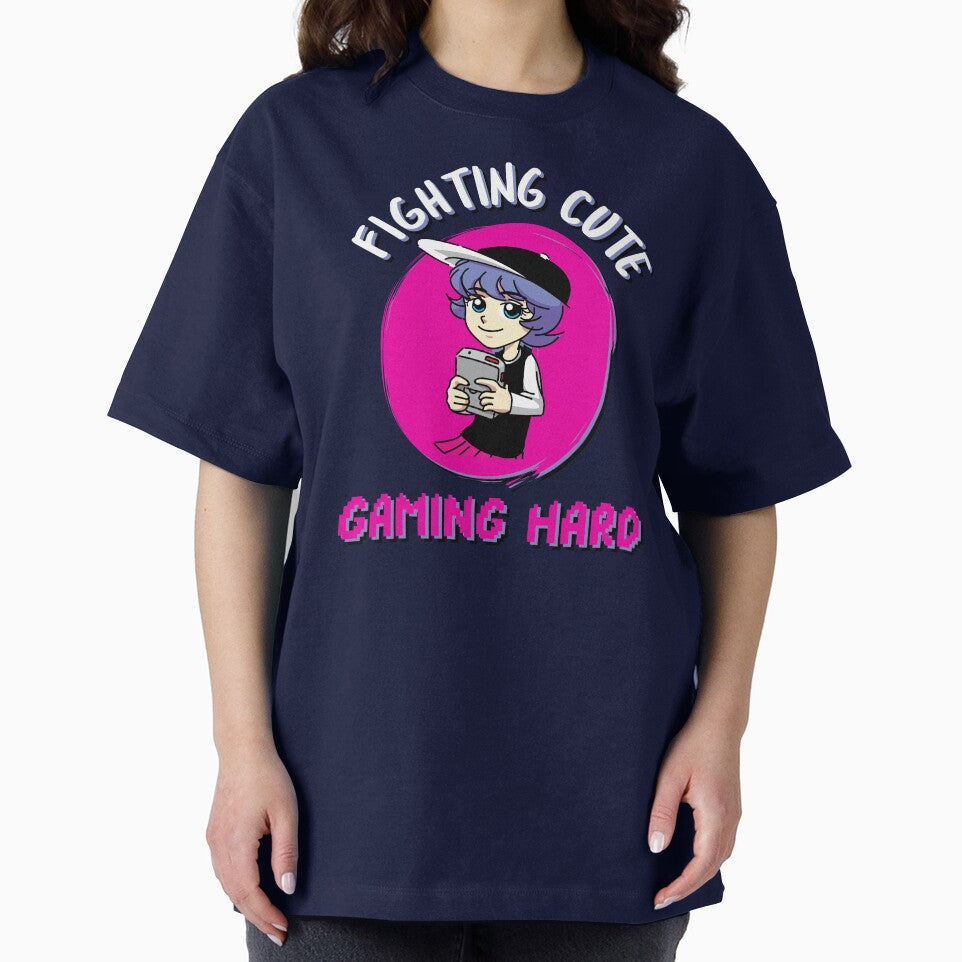 Fighting Cute, Gaming Hard: Anime Gamer by SuperstyleTees T-Shirts, Hoodie, Sweatshirt | BlankRebels.com (Image 2)