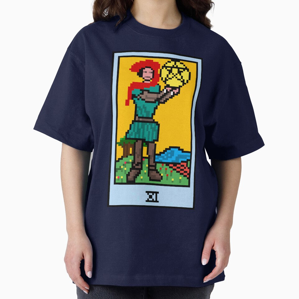 Wait Is This Pixel Art Tarot? Blue Minor Arcana 'Page Pentacles' ( Stickers Other Accessories) T-Shirts, Hoodie, Sweatshirt