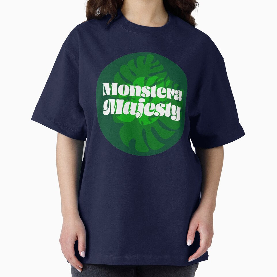 Monstera Majesty Green Circle by hannahasprey T-Shirts, Hoodie, Sweatshirt | BlankRebels.com (Image 2)