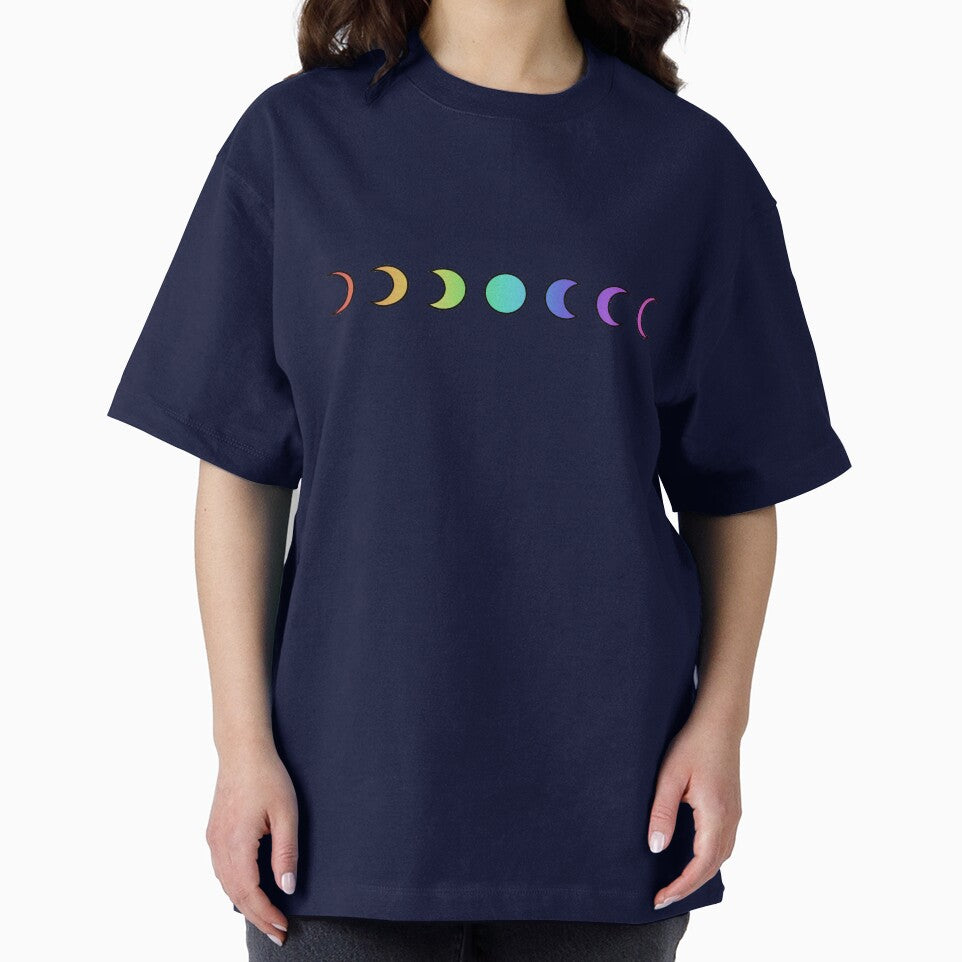 Rainbow moon phase by secretmagic T-Shirts, Hoodie, Sweatshirt | BlankRebels.com (Image 2)