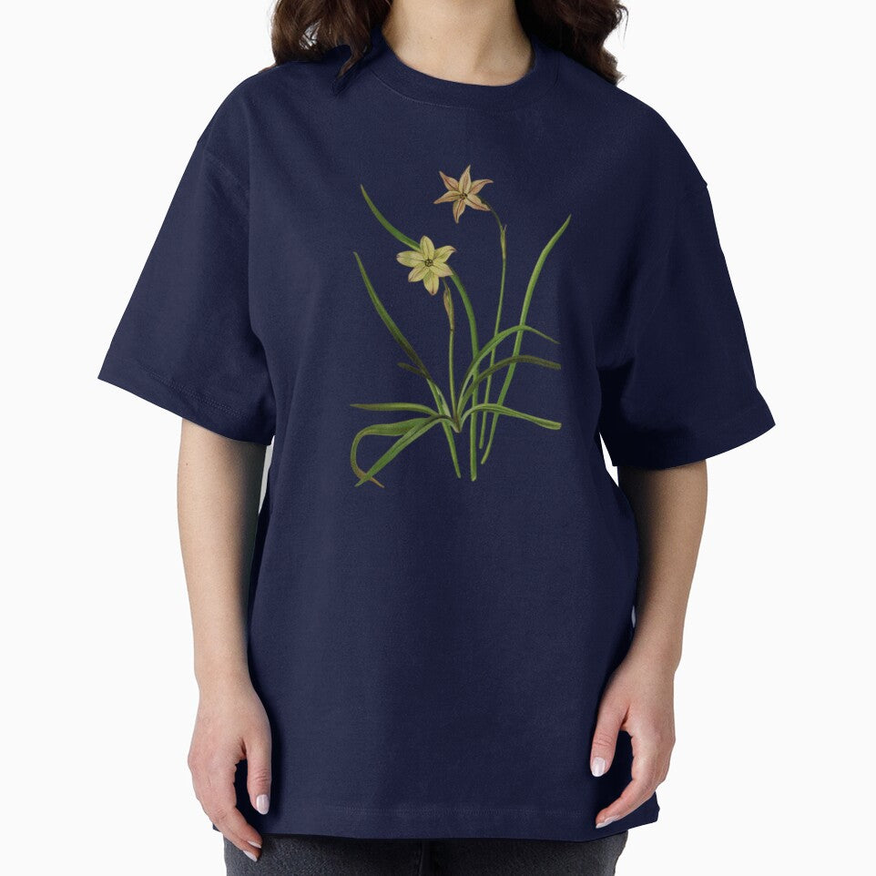 Botanical Illustration of Milla uniflora Varieties: Conspicua & Violacea by MaPerle T-Shirts, Hoodie, Sweatshirt (Image 2)