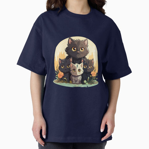 "Cute Cat Family  | Mom and Kittens" by ArtisticScratch T-Shirts, Hoodie, Sweatshirt | BlankRebels.com (Image 2)