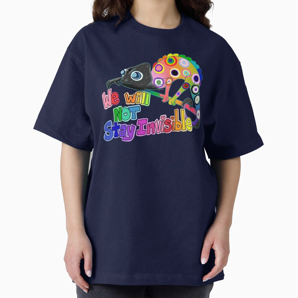 We Won't Stay invisible by PyroAshes T-Shirts, Hoodie, Sweatshirt | BlankRebels.com (Image 2)