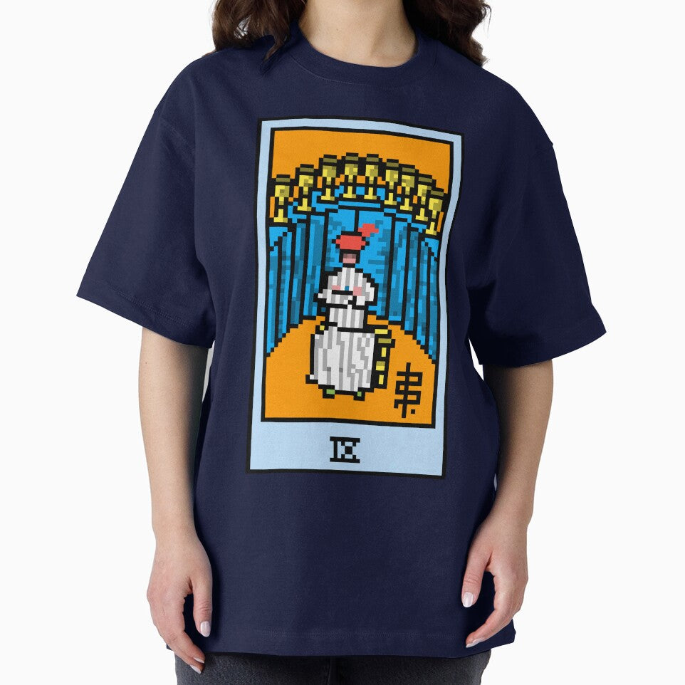 Wait Is This Pixel Art Tarot? Green Minor Arcana 'Nine Cups' ( Stickers Other Accessories) T-Shirts, Hoodie, Sweatshirt