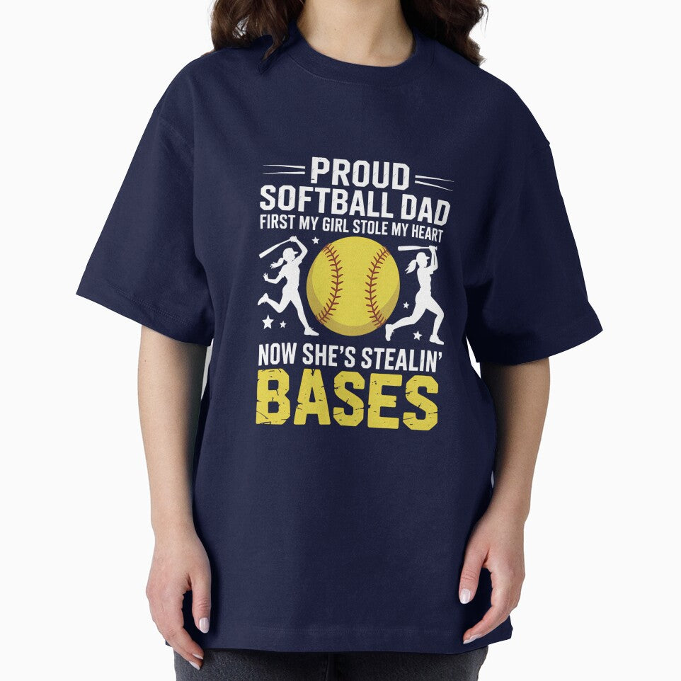 Softball Dad Fathers Day by gourpmerzihd T-Shirts, Hoodie, Sweatshirt | BlankRebels.com (Image 2)