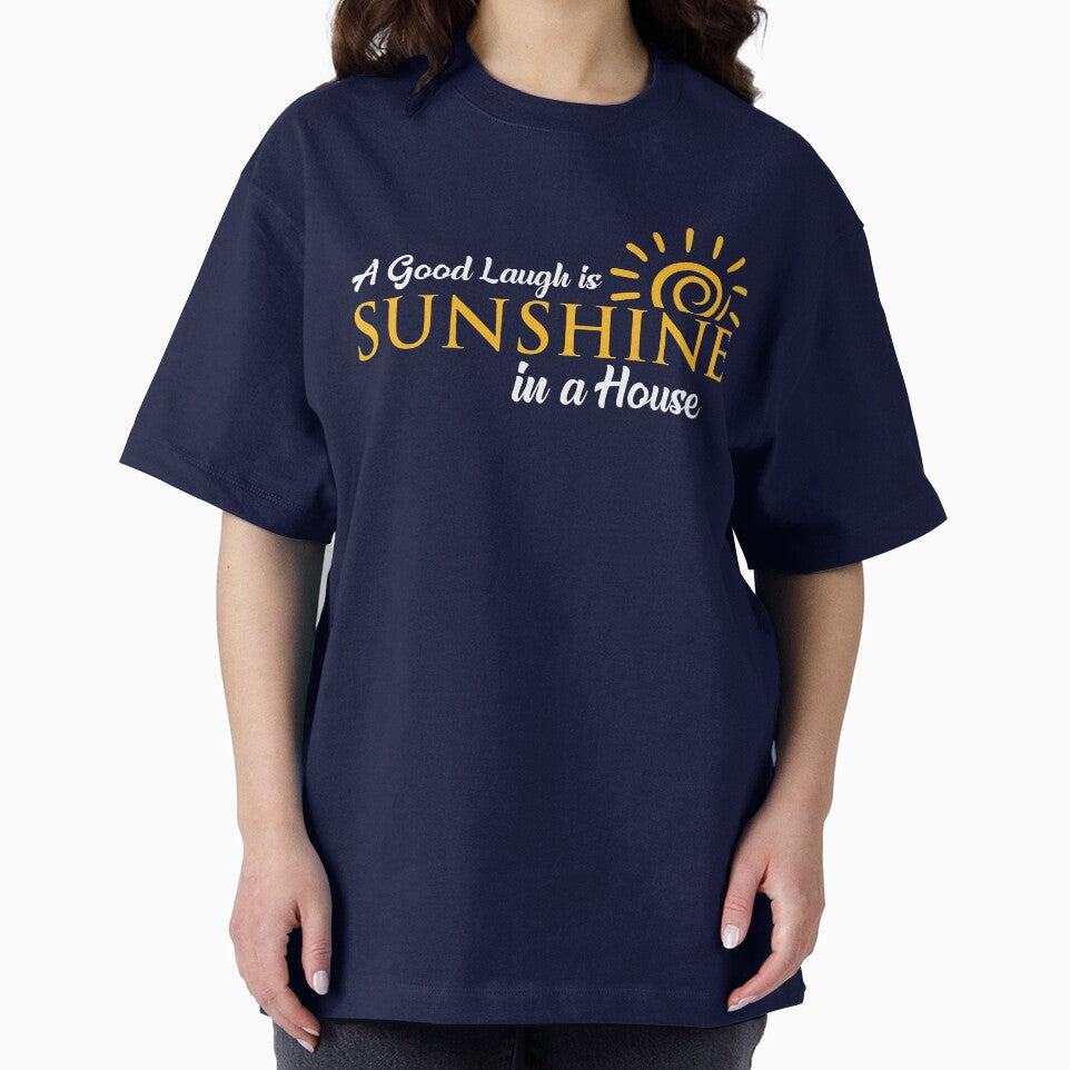 A good laugh is sunshine in a house by mmos T-Shirts, Hoodie, Sweatshirt | BlankRebels.com (Image 2)