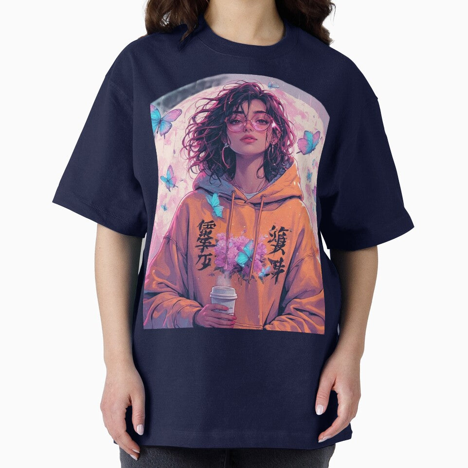 Butterfly Soul – Dreamcore Aesthetic Girl by NegarTv Designs by NegarTv Designs T-Shirts, Hoodie, Sweatshirt (Image 2)