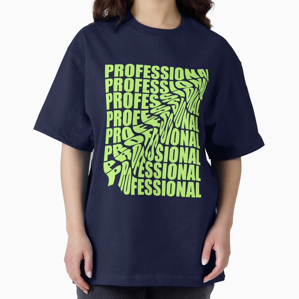 Professional Typography T-Shirt | Minimalist Bold Text Design by Mohtarma Designs