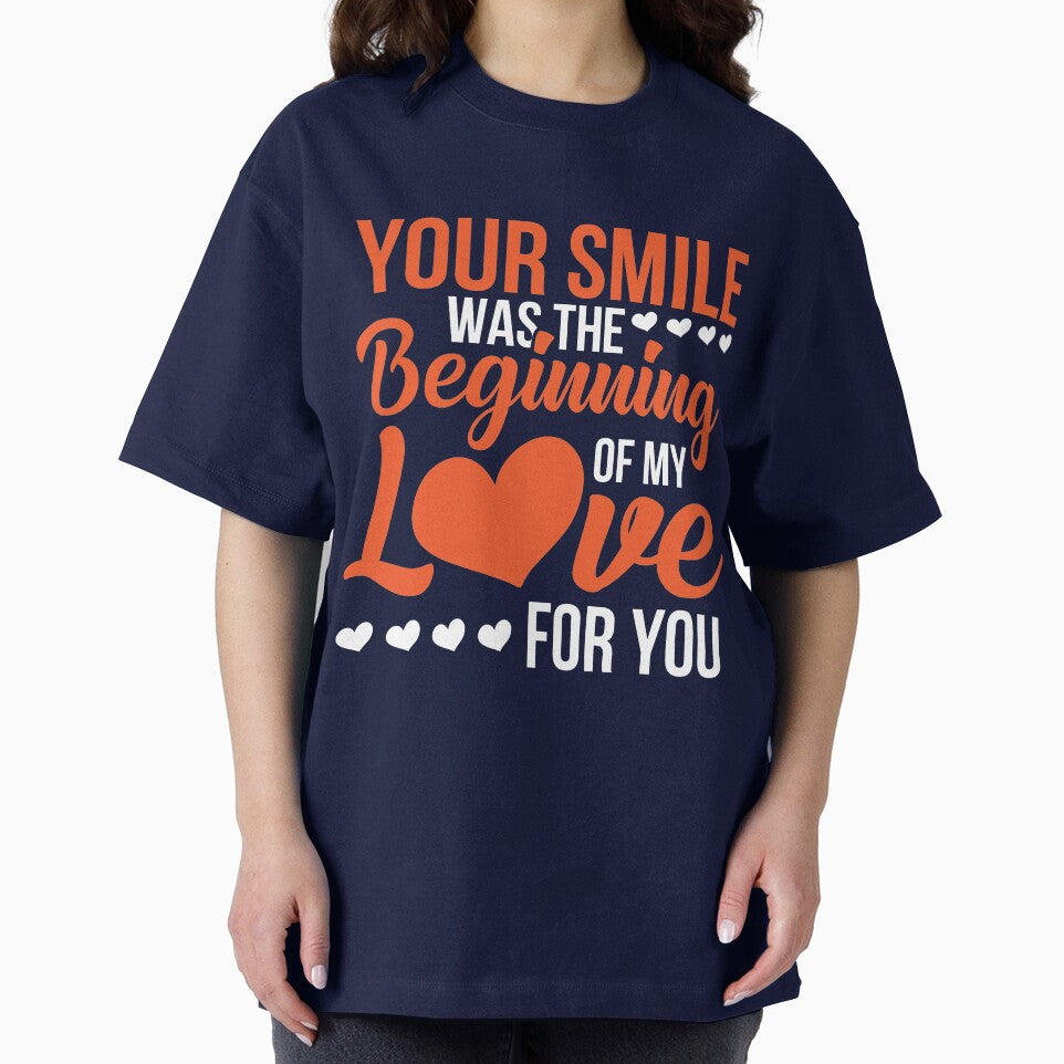 Your smile was the beginning of my love by mmos T-Shirts, Hoodie, Sweatshirt | BlankRebels.com (Image 2)
