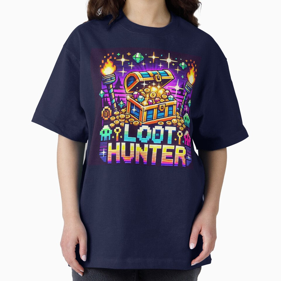 Loot Hunter - Pixel Treasure Adventure by Psychacharm T-Shirts, Hoodie, Sweatshirt | BlankRebels.com (Image 2)
