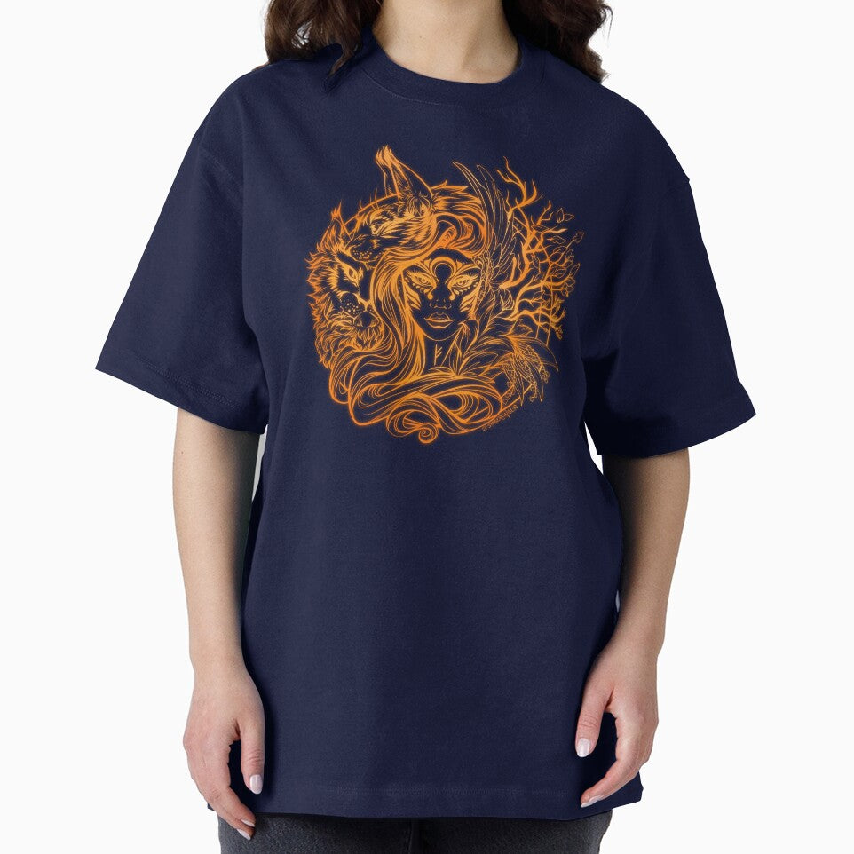 Freyja Glowing Norse Goddess Crest by Saberlin T-Shirts, Hoodie, Sweatshirt | BlankRebels.com (Image 2)