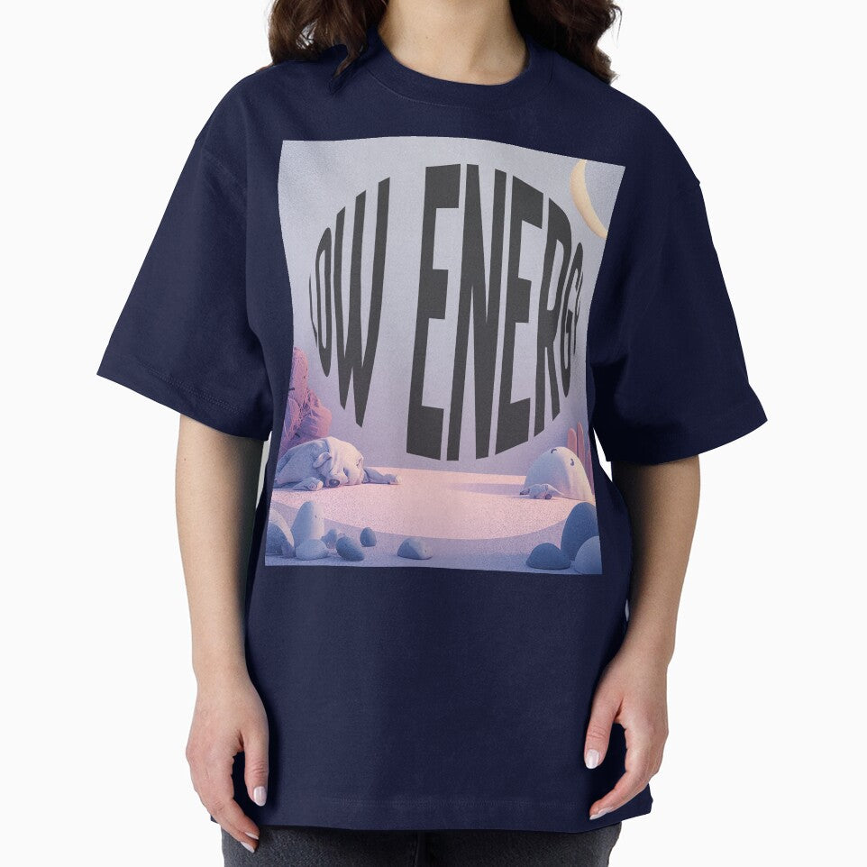 Low Energy – Sleepy Space Vibes Pastel Art by CraftDigitPrint