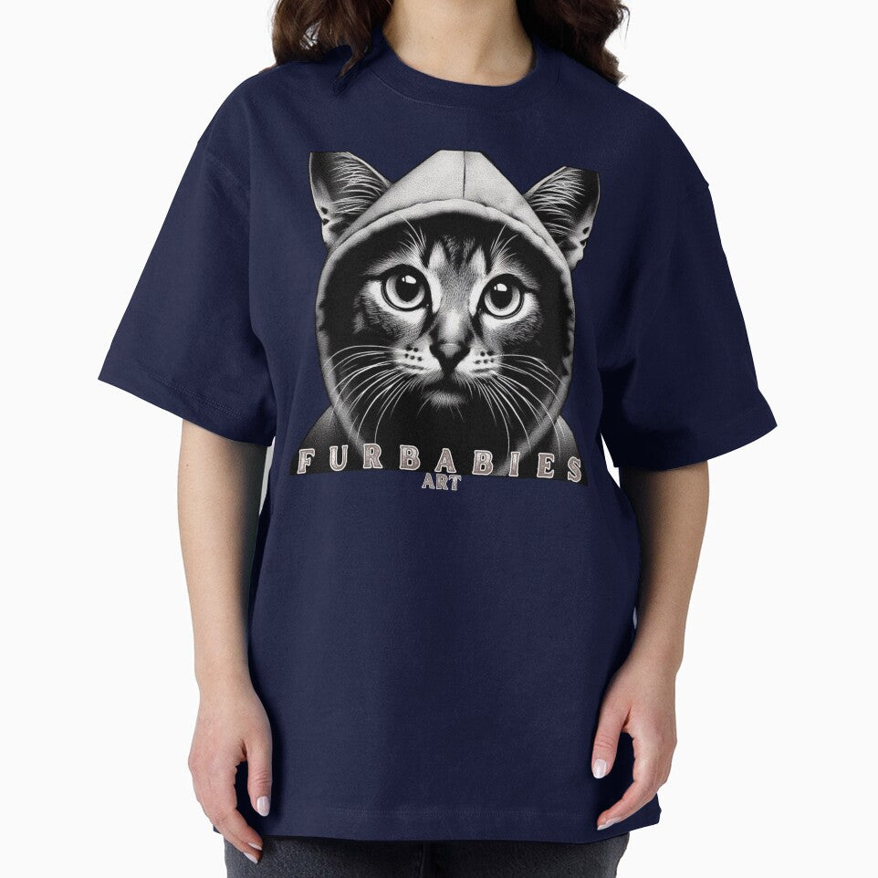 Hoodie 2 - Cat lovers by Furbabies Art T-Shirts, Sweatshirt | BlankRebels.com (Image 2)