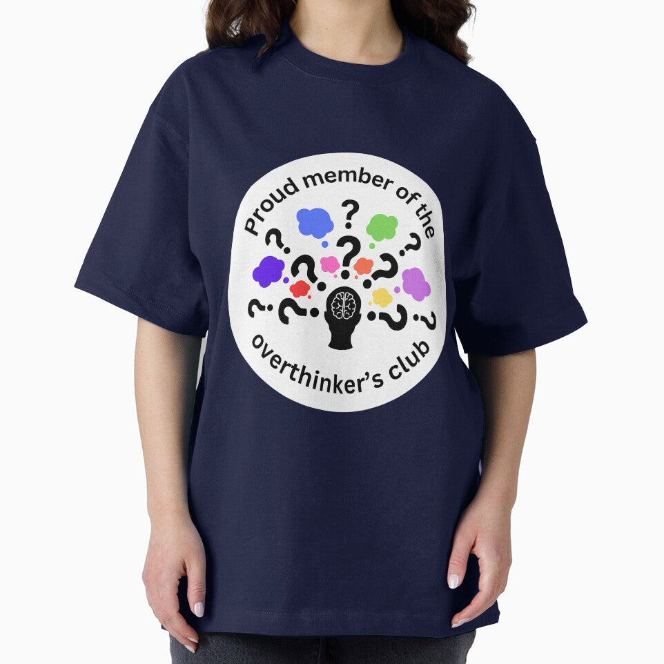 Proud member of overthinker's club by Rise Collective T-Shirts, Hoodie, Sweatshirt | BlankRebels.com (Image 2)