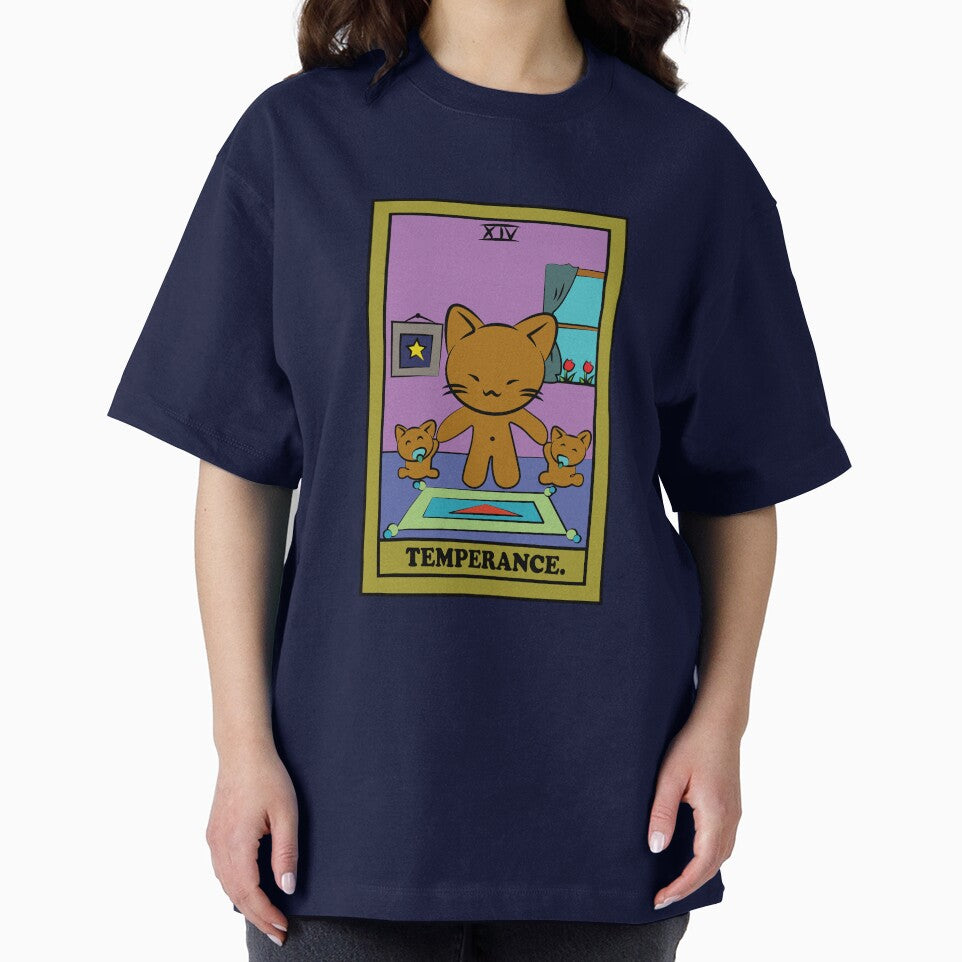 TAROT CARDS | TEMPERANCE. | CAT by FalconLifeStore T-Shirts, Hoodie, Sweatshirt | BlankRebels.com (Image 2)