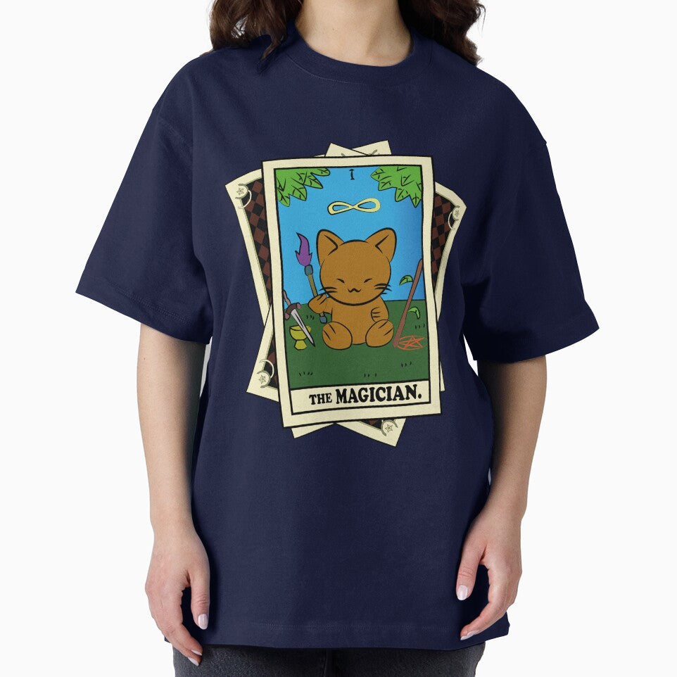 TAROT CARDS DECK | THE MAGICIAN. | FORTUNE CAT by FalconLifeStore T-Shirts, Hoodie, Sweatshirt | BlankRebels.com (Image 2)