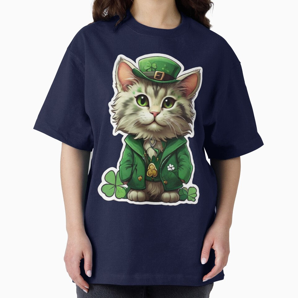 St Patricks Day Kitty by Krieghorn T-Shirts, Hoodie, Sweatshirt | BlankRebels.com (Image 2)