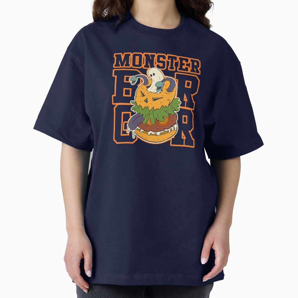 Spooky monster burger. by Witch Cat T-Shirts, Hoodie, Sweatshirt | BlankRebels.com (Image 2)