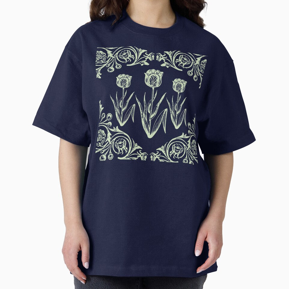 Three Tulips Sage Green by Smart-Arts T-Shirts, Hoodie, Sweatshirt | BlankRebels.com (Image 2)