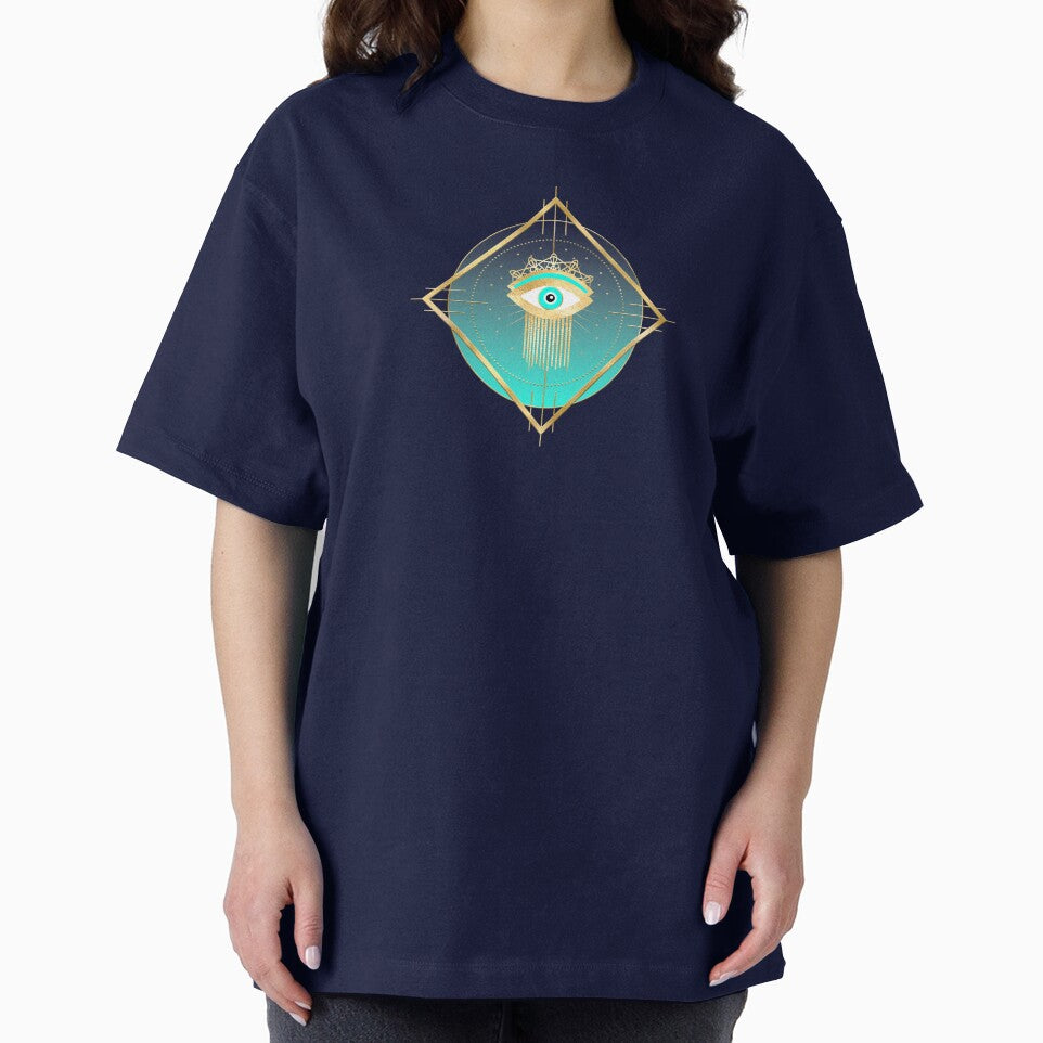 Golden Evil Eye by SimplyCosmic11 T-Shirts, Hoodie, Sweatshirt | BlankRebels.com (Image 2)