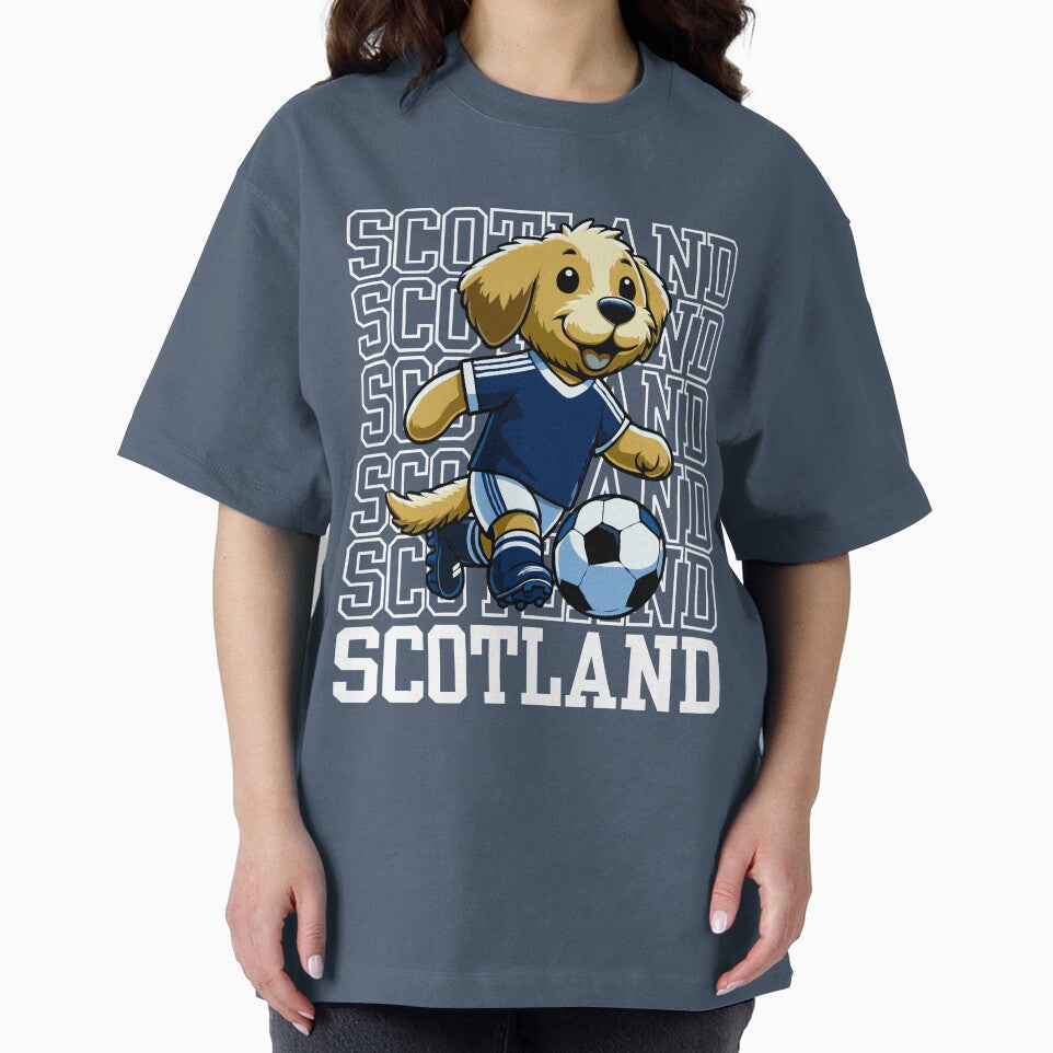 Dog Playing Football | Scotland Edition by McThingummy