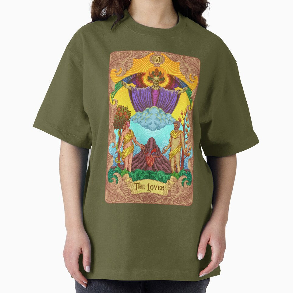 The Lover Tarot Illustration by WOLForDEER T-Shirts, Hoodie, Sweatshirt | BlankRebels.com (Image 2)