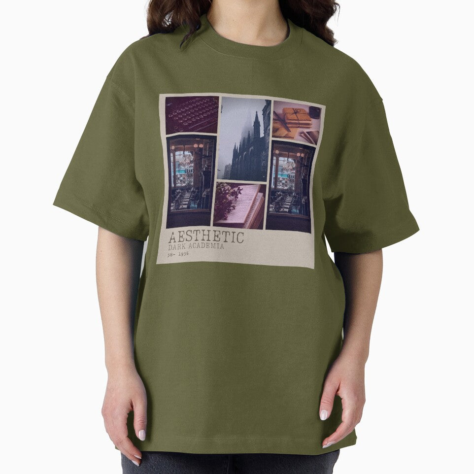 Aesthetic Dark Academia Photography Collage by estheticianart T-Shirts, Hoodie, Sweatshirt | BlankRebels.com (Image 2)