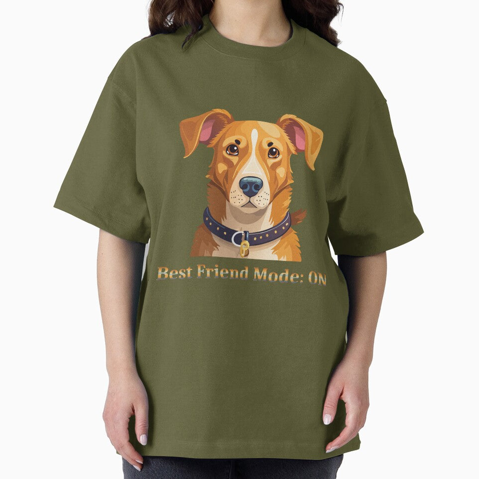 Best Friend Mode: ON – Cute Dog Lover Design by CreativeDuo0