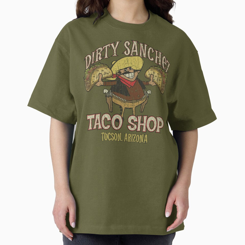 Dirty Sanchez Taco Shop 1982 by AstroZombie6669 T-Shirts, Hoodie, Sweatshirt | BlankRebels.com (Image 2)