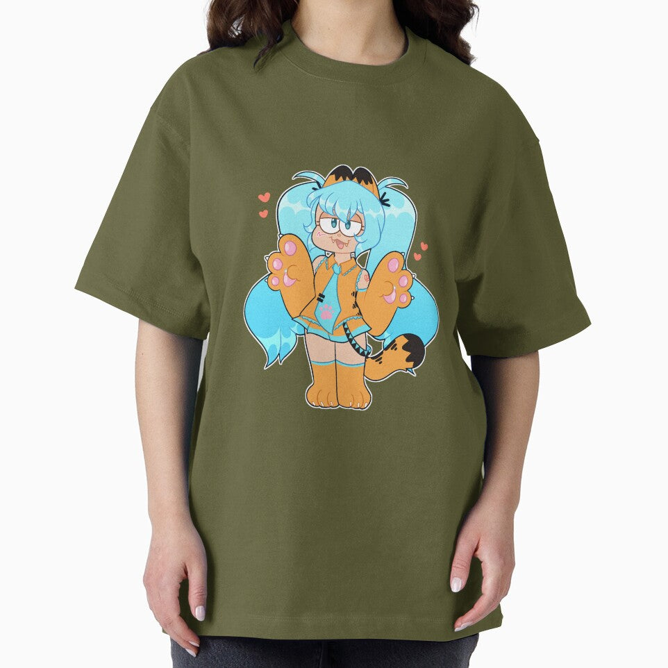 Mikoo Orange Cat Cosplay by Nullkunst T-Shirts, Hoodie, Sweatshirt | BlankRebels.com (Image 2)