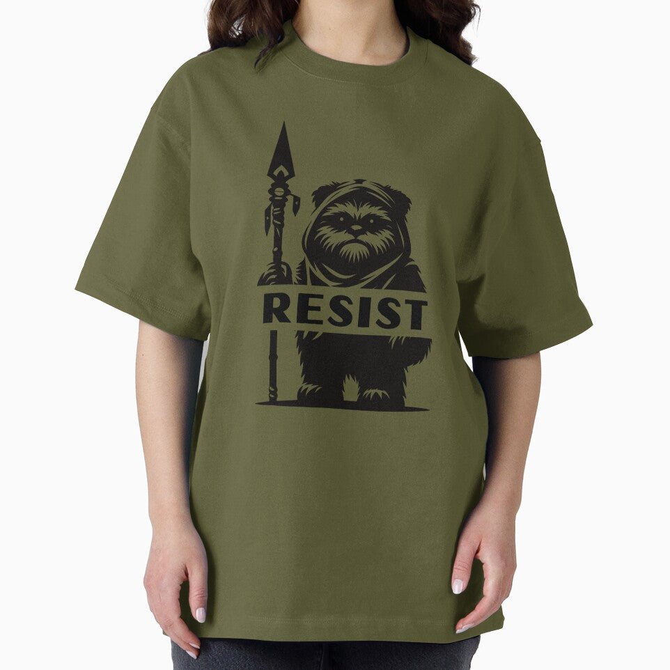 Resist Ewok Cut & Paste Productions T-Shirts, Hoodie, Sweatshirt
