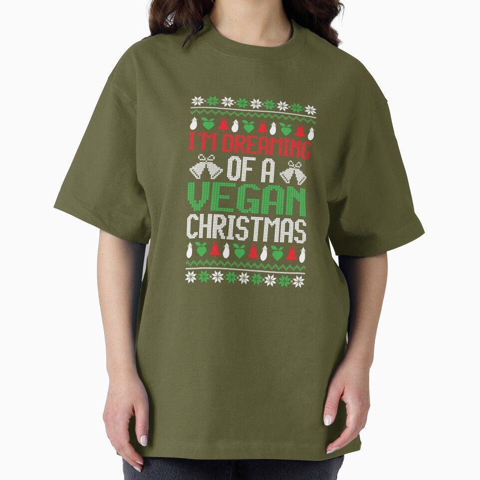 I'm Dreaming of a Vegan Christmas Vegan Life by ArtMeetsPizza T-Shirts, Hoodie, Sweatshirt | BlankRebels.com (Image 2)