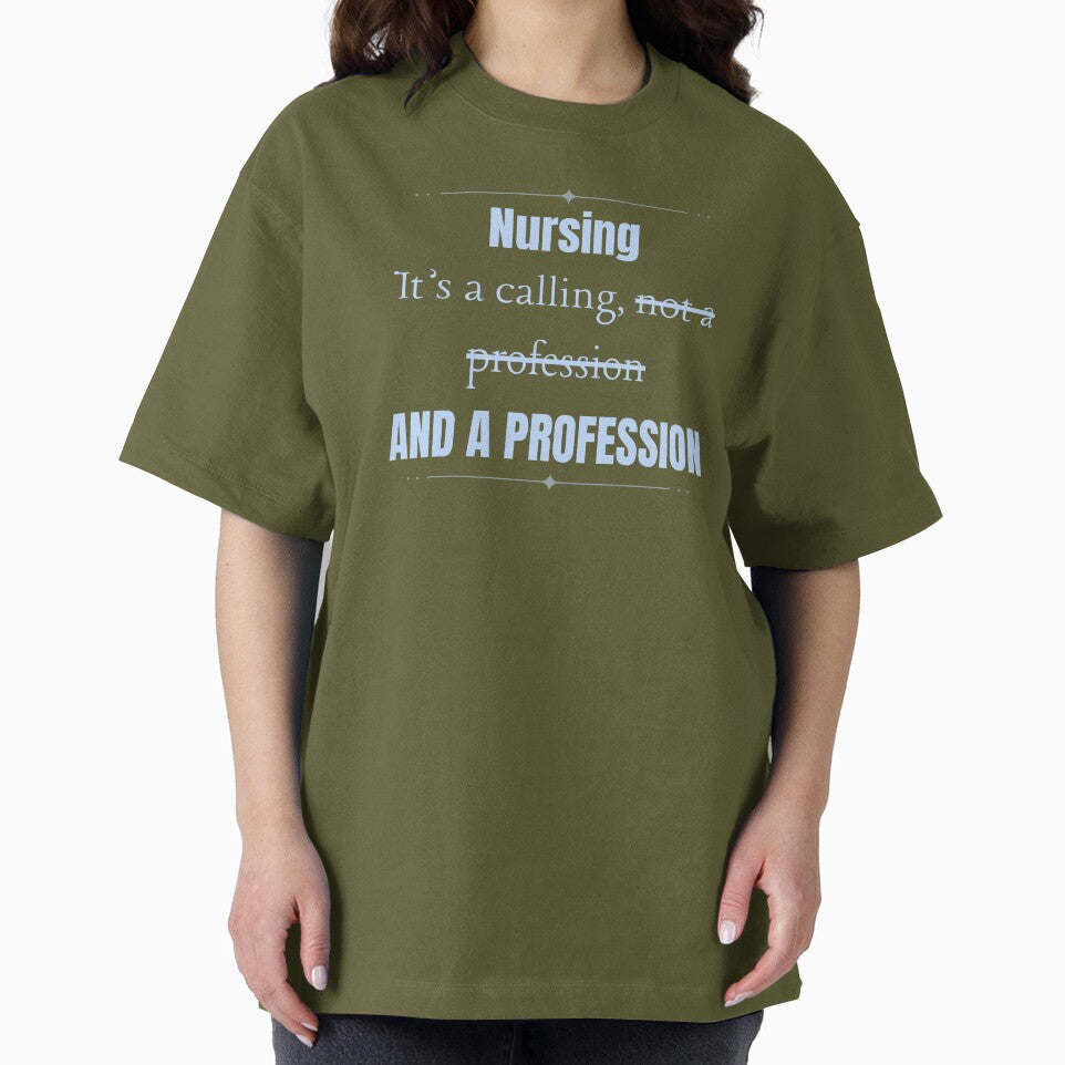 Nursing, It's a Calling and a Profession by nursebeth T-Shirts, Hoodie, Sweatshirt | BlankRebels.com (Image 2)
