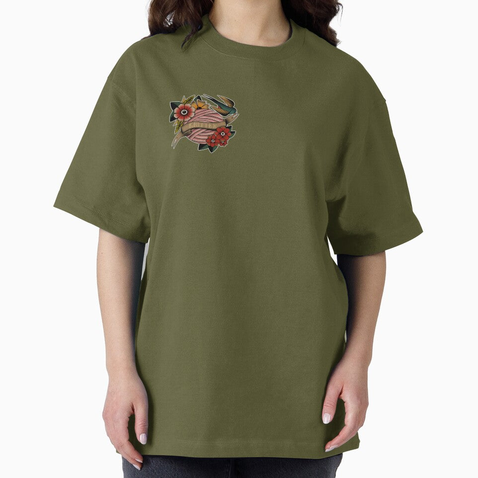 "KNITTER" old school tattoo style by skeinappeal T-Shirts, Hoodie, Sweatshirt | BlankRebels.com (Image 2)