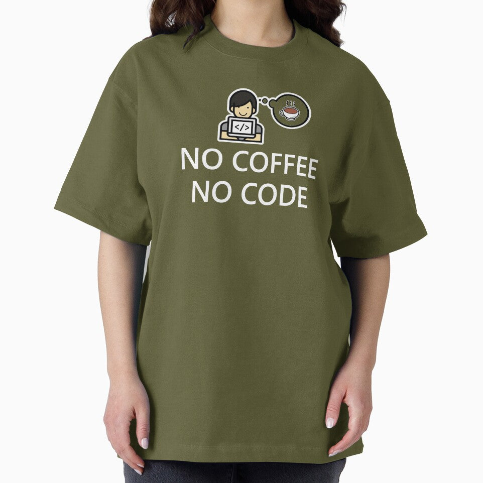 No Coffee No Code Funny Developer Coder Programmer Life Memes by AJAD212 T-Shirts, Hoodie, Sweatshirt (Image 2)