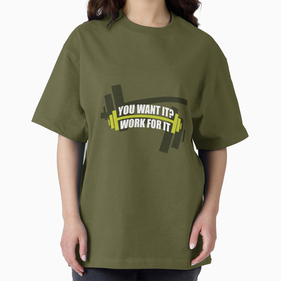 You Want It? Work For It. – Gym Motivational Quotes by Labno4 T-Shirts, Hoodie, Sweatshirt | BlankRebels.com (Image 2)