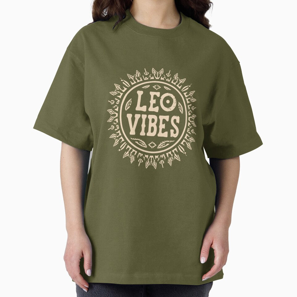 Vintage Leo Vibes Circle by SweetClicks123 T-Shirts, Hoodie, Sweatshirt | BlankRebels.com (Image 2)
