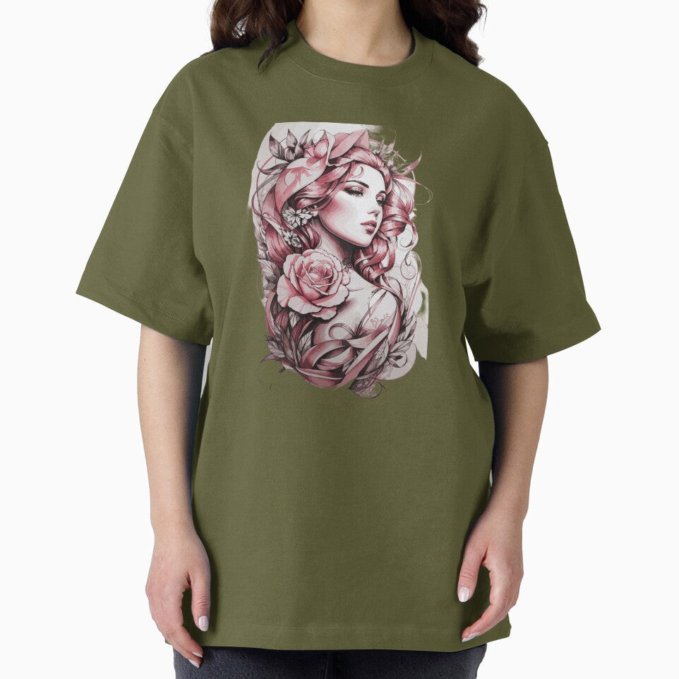 "Ethereal Elegance: Vectorized Sketch Tattoo" by LoveSecrets T-Shirts, Hoodie, Sweatshirt | BlankRebels.com (Image 2)