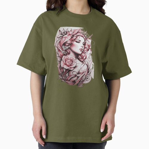 "Ethereal Elegance: Vectorized Sketch Tattoo" by LoveSecrets T-Shirts, Hoodie, Sweatshirt | BlankRebels.com (Image 2)