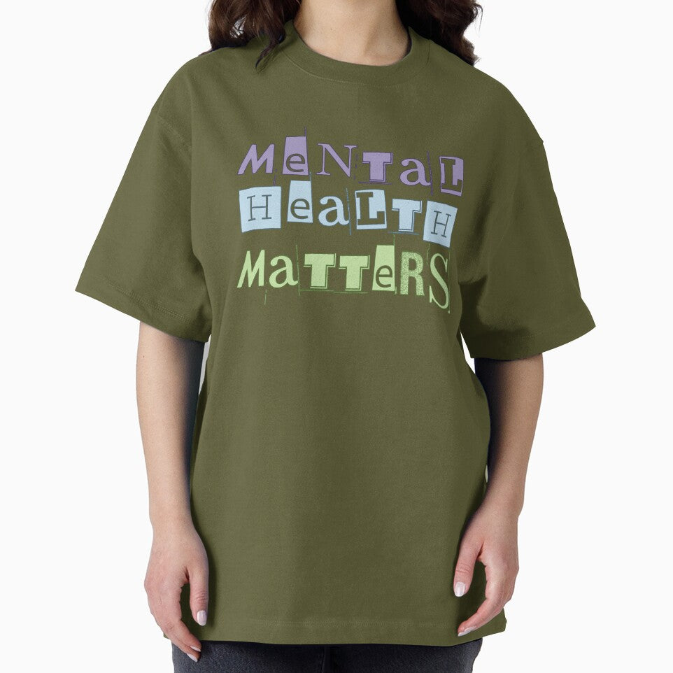 Mental Health Matters Stencil by Mc  Matters T-Shirts, Hoodie, Sweatshirt | BlankRebels.com (Image 2)