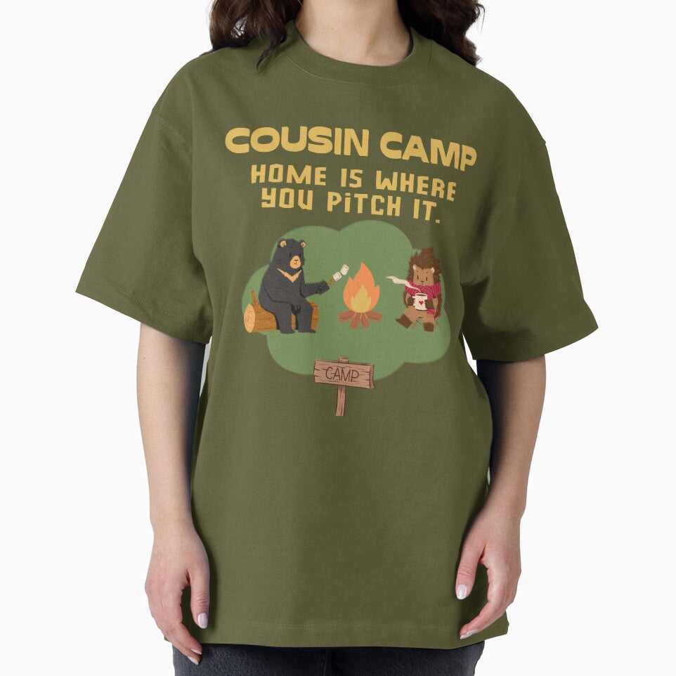 Camping Quotes, Cute Cousin Camp by Mariana Piana T-Shirts, Hoodie, Sweatshirt | BlankRebels.com (Image 2)