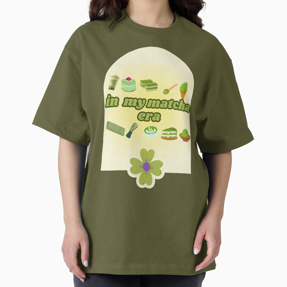 In My Matcha Era – Cute Aesthetic Matcha Lover T-shirt by Designnari Hoodie, Sweatshirt | BlankRebels.com (Image 2)
